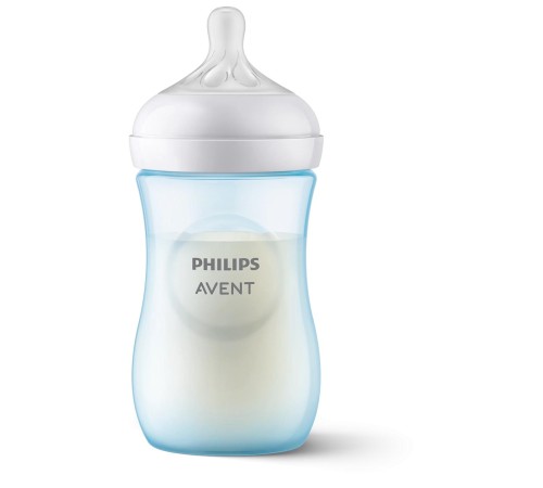Бутылочка Avent/ Бутылочка для кормления 250 мл, 1 шт, серия NATURAL Response, пластик, BLUE Бутылочка Avent/ Бутылочка для кормления 250 мл, 1 шт, серия NATURAL Response, пластик, BLUE