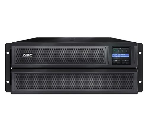 Источник бесперебойного питания APC Smart-UPS X 3000VA/2700W, RM 4U/Tower, Ext. Runtime, Line-Interactive, LCD, Out: 220-240V 8xC13 (3-gr. switched) 2xC19, SmartSlot, USB, COM, EPO, HS User Replaceable Bat, Black, 1 year warranty