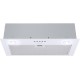 ВЫТЯЖКА MAUNFELD CROSBY SINGL 60 WHITE/ Полновстраиваемая, 60см, 850 м3, кнопочное управление, LED, площадь кухни до 30м2, опция: угольный фильтр CF140C-2шт, белая