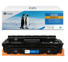 Картридж Cartridge G&G 207A для HP CLJ M255/M282/M283 с чипом 1 250 стр. голубой аналог W2211A  гарантия 36 мес.