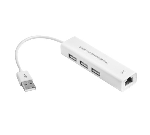 Greenconnect USB 2.0 Разветвитель на 3 порта + 10/100Mbps Ethernet Network GCR-AP03 Greenconnect USB 2.0 Разветвитель на 3 порта + 10/100Mbps Ethernet Network GCR-AP03