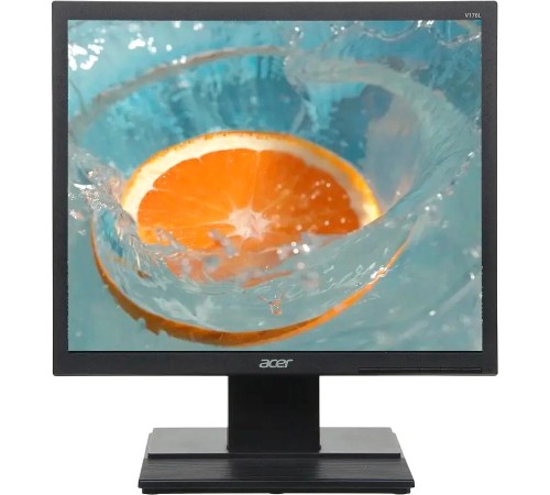 Монитор/ ACER V176Lb 17'',, Black Matt, 5:4, TN, 1280x1024, 5ms, 250cd, 75Hz, 1xVGA Монитор/ ACER V176Lb 17'',, Black Matt, 5:4, TN, 1280x1024, 5ms, 250cd, 75Hz, 1xVGA
