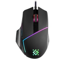 Defender Проводная игровая мышь Warfame GM-880L RGB,8кнопок,12800dpi