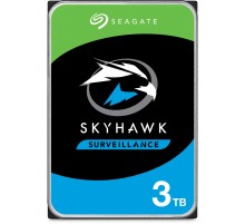 Жесткий диск/ HDD Seagate SATA3 3Tb SkyHawk 5400 256Mb 1 year warranty