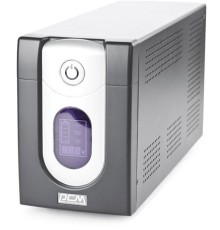 Источник бесперебойного питания Powercom Back-UPS IMPERIAL, Line-Interactive, 1500VA/900W, Tower, 6*IEC320-C13 (2 surge & 4 batt), LCD, USB (507312) (существенное повреждение коробки)