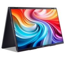 Монитор/ ACER PD193QEbmiuux 18,5'', Double Portable monitor, UltraThin Black, 16:9, IPS, 1920x1080, 4ms, 250cd, 100Hz, 1xHDMI + 2xType-C(15W) + SPK + Audio Out, Speakers 2Wx2, sync: FreeSync, Vesa:100x100