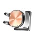 Система охлаждения/ Water Cooling System PCCooler DT360 ARGB Display WH (300W, 360mm, LED temp., White, ARGB/ Fans: 3x120mm, 83.83CFM, 3000RPM/ Pump height 62mm, 15dBA, 2600RPM, Rad thickness 27mm/ S: 1851, 1700, 1200, 115X, AM5, AM4)