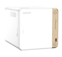 Система хранения данных QNAP CHANNEL 2C 2GhzCPU/4Gb/upto 4HDD, upto 20 with TL-D800C/SATA(3,5'')/ 2xUSB3.2 2xUSB2.0/2xM.2/1xHDMI/1xExp.slot/1x2,5Gb/iSCSI/1xPS/2YW TS-462-4G-EU-RU