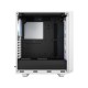 Корпус ПК без блока питания/ Case Fractal Design Meshify 2 Compact RGB TG Light Tint, Midi-Tower, 4x120mm RGB, 2xUSB-A 3.2 + 1xUSB 3.2 Type-C ATX, mATX, mITX White