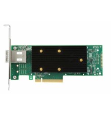 контроллер Broadcom Controller 9400-8e (05-50013-01) PCIe 3.1 x8 LP, Tri-Mode SAS/SATA/NVMe 12G HBA, 8port(2*ext SFF8644), SAS3408 IOC, 1 year