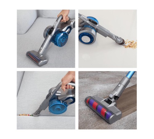Пылесос вертикальный Jimmy Cordless Vacuum Cleaner JV85 Graphite+Blue с зарядной станцией и адаптером модели ZD24W300060U (Вскрытая упаковка) Пылесос вертикальный Jimmy Cordless Vacuum Cleaner JV85 Graphite+Blue с зарядной станцией и адаптером модели ZD24W300060U (Вскрытая упаковка)