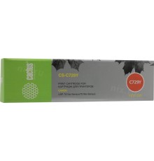 -/ Картридж лазерный Cactus CS-C729Y 729 Y желтый (1000стр.) для Canon i-SENSYS LBP-7010C/ LBP-7018C
