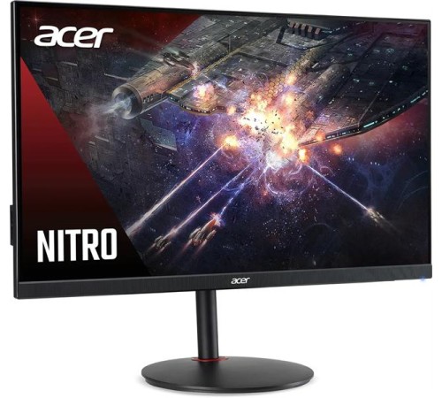 Монитор 27'' ACER Nitro XV272UV3bmiiprx,ZeroFrame,Black,16:9,IPS,2560x1440,1/0,5ms,350,400HDR Peakcd,180Hz,2xHDMI(2.0)+1xDP(1.2)+AudioOut,Speakers 2Wx2,sync:FreeSync Premium,hdr:HDR 400,H.Adj.120,DE:Delta E<1