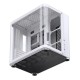 Корпус без блока питания/ Case JONSBO TK-2, Midi-Tower, TG, no fans, 1xUSB-A 3.2 + 1xUSB-C 3.2, ATX, mATX, mITX White