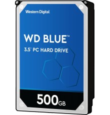 Жесткий диск/ HDD WD SATA3 500Gb Caviar Blue 7200 32Mb 1 year warranty