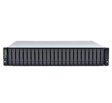 дисковая полка Infortrend JBOD 2U/25bay (GS) dual redundant controller expansion enclosure 8x 12Gb SAS ports, 2x(PSU+FAN module),25xdrive trays,2x12G to 12 G SAS cables,1xRackmount kit (JB 3025RBA)
