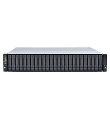 дисковая полка Infortrend JBOD 2U/25bay (GS) dual redundant controller expansion enclosure 8x 12Gb SAS ports, 2x(PSU+FAN module),25xdrive trays,2x12G to 12 G SAS cables,1xRackmount kit (JB 3025RBA)
