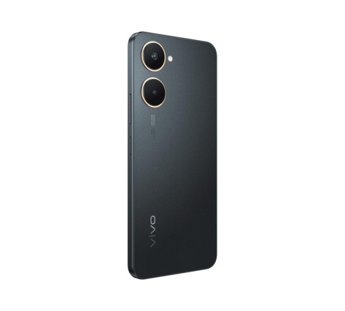 VIVO Y03 Black, 6.56" 1612 x 720 Pixels, 2,0 GHz+1,8 GHz, 8 Core, 4GB RAM, 128GB, 13 MP+ 0,08 MP/5Mpix, 2 Sim, 2G, 3G, LTE, BT v5.0, Wi-Fi, GPS, Type-C, 5000mAh, Android 14, 185g, 163.63 mmx75,58 mmx8,39 mm