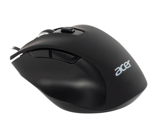 Мышь компьютерная/ Проводная мышь Acer OMW120 оптическая (2000dpi) USB (6but) black Мышь компьютерная/ Проводная мышь Acer OMW120 оптическая (2000dpi) USB (6but) black