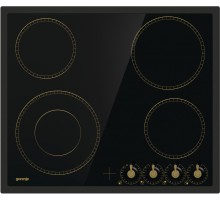 Встраиваемые электрические панели GORENJE/ Электрическая,  Стеклокерамическая варочная панель, Цвет: Черный, Стеклокерамическая варочная панель, Рамка, Габаритные размеры (вхшхг): 9 ? 59,5 ? 51 см, Вес (брутто/нетто): 8,2 / 7,7 кг