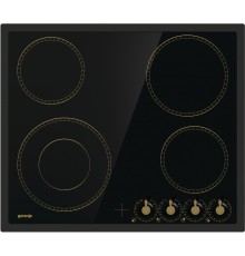 Встраиваемые электрические панели GORENJE/ Электрическая,  Стеклокерамическая варочная панель, Цвет: Черный, Стеклокерамическая варочная панель, Рамка, Габаритные размеры (вхшхг): 9 ? 59,5 ? 51 см, Вес (брутто/нетто): 8,2 / 7,7 кг
