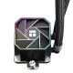 Система жидкостного охлаждения/ Water Cooling System Thermalright Aqua Elite 360 V3 (360mm, Black, ARGB/ Fans: 3x120mm, 66.17CFM, 25.6dBA, 1500RPM/ Pump height 53mm, 23dBA, 3300RPM, Rad thickness 27mm/ S: 1700, 1200, 20XX, 115X, AM5, AM4)