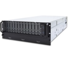 Серверная платформа/ SB403-VG, 4U, 2xLGA-3647, 60xSATA/SAS HS 3,5 bay + 2* 15mm 2.5" rear HS bay, Virgo ( 2xs3647 up to 165W, C622, 12xDDR4 DIMM, 2x10GbE SFP+, LSI 3008 SAS IOC (RAID 0/1/1E/10), dedicated BMC port, AST2500), 3x 12G 20 port EOB BP wit