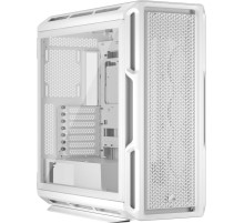 Корпус без блока питания/ Case Corsair 5000T, Midi-Tower, TG, no fan, 4xUSB-A 3.2, 1xUSB 3.2 Type-C, E-ATX, ATX, mATX, mITX White