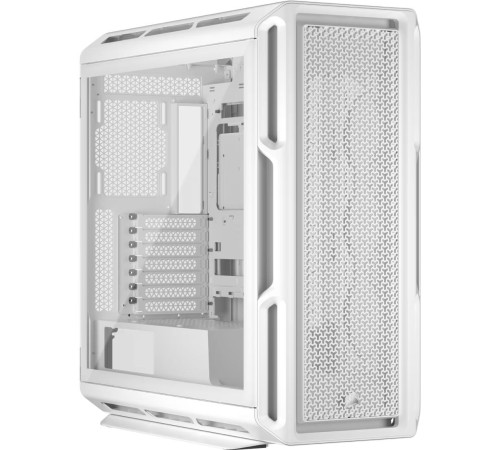 Корпус без блока питания/ Case Corsair 5000T, Midi-Tower, TG, no fan, 4xUSB-A 3.2, 1xUSB 3.2 Type-C, E-ATX, ATX, mATX, mITX White