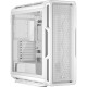 Корпус без блока питания/ Case Corsair 5000T, Midi-Tower, TG, no fan, 4xUSB-A 3.2, 1xUSB 3.2 Type-C, E-ATX, ATX, mATX, mITX White