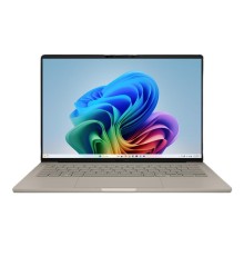 Ноутбук ASUS Zenbook A14 UX3407QA-QD197W Snapdragon X  X1 26 100  Qualcomm/LPDDR5X 16GB 512GB PCIE G4 SSD/ Adreno GPU/ 14"WUXGA (1920 x 1200) WIN11 HOME 0.74 kg Zabriskie Beige
