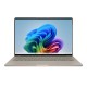 Ноутбук ASUS Zenbook A14 UX3407QA-QD197W Snapdragon X  X1 26 100  Qualcomm/LPDDR5X 16GB 512GB PCIE G4 SSD/ Adreno GPU/ 14"WUXGA (1920 x 1200) WIN11 HOME 0.74 kg Zabriskie Beige