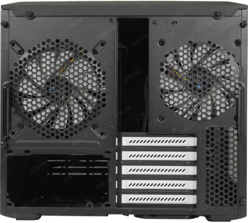 Корпус ПК без блока питания/ Case Fractal Design Node 804, Mini-Tower, 3x120mm, 2xUSB-A 3.2 mATX, mITX Black