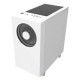 Корпус без блока питания/ Case WIZMAX EM1, Mini-Tower, TG, 1x160mm + 1x120mm LED, 1xUSB-A 3.0 + 2xUSB-A 2.0, mATX, mITX, Woofer White