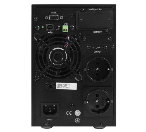 ИБП POWERMAN Online 1000, LCD, двойного преобразования, 1000ВА, 900Вт, 4 штуки IEC320 С13 с резервным питанием, USB, RS232, слот SNMP, разъем EPO, батарея 12В 9Ач 2 шт., 1 кабель для нагрузки C13/C14, 144 х 209 х 293 мм., 9.16кг./ UPS POWERMAN Online 1000 ИБП POWERMAN Online 1000, LCD, двойного преобразования, 1000ВА, 900Вт, 4 штуки IEC320 С13 с резервным питанием, USB, RS232, слот SNMP, разъем EPO, батарея 12В 9Ач 2 шт., 1 кабель для нагрузки C13/C14, 144 х 209 х 293 мм., 9.16кг./ UPS POWERMAN Online 1000