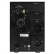 ИБП POWERMAN Online 1000, LCD, двойного преобразования, 1000ВА, 900Вт, 4 штуки IEC320 С13 с резервным питанием, USB, RS232, слот SNMP, разъем EPO, батарея 12В 9Ач 2 шт., 1 кабель для нагрузки C13/C14, 144 х 209 х 293 мм., 9.16кг./ UPS POWERMAN Online 1000