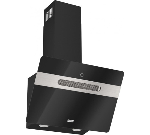 Вытяжка Franke/ Best, Вытяжка наклонная STERLING 60 BK, 60 см, 1400 м3/ч, сенсорное управление, LED освещение, 69 дБ, Угольный фильтр Ф-10 (опция), цвет черный