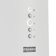 Вытяжка Franke/ Best, Цилиндрическая настенная вытяжка AXIS 35 WH, 35 см, 750 м3/ч, электронное управление, LED освещение, 66 дБ, Угольный фильтр Ф-10 (опция), цвет белый