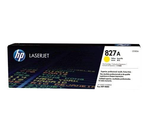 Тонер-картридж/ HP 827A Yellow LaserJet Toner Cartridge Тонер-картридж/ HP 827A Yellow LaserJet Toner Cartridge