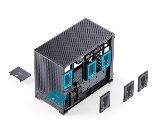 Корпус без блока питания/ Case JONSBO D32 PRO, Mini-Tower, TG, no fan, 2xUSB-A 3.2 + 1xUSB-C 3.2, mATX, mDTX, mITX Black Корпус без блока питания/ Case JONSBO D32 PRO, Mini-Tower, TG, no fan, 2xUSB-A 3.2 + 1xUSB-C 3.2, mATX, mDTX, mITX Black