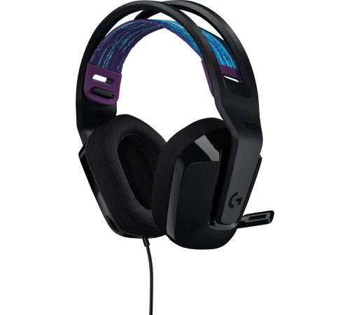 Гарнитура/ Logitech Headset G335 Wired  Black Gaming  -3.5 мм
