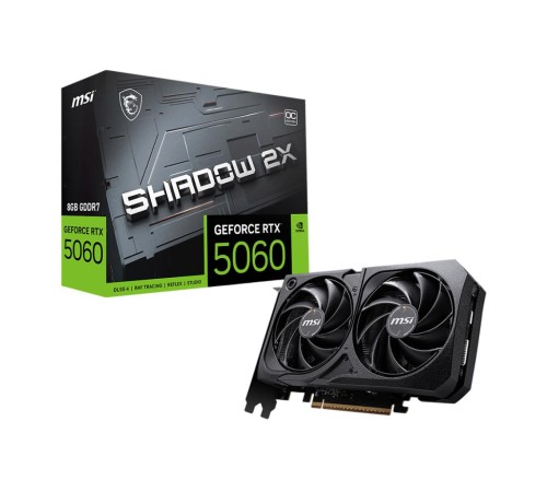 Видеокарта/ GeForce RTX 5060 8G SHADOW 2X OC Видеокарта/ GeForce RTX 5060 8G SHADOW 2X OC