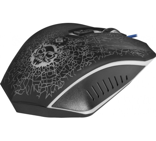Defender Проводная игровая мышь Shock GM-110L оптика,6кнопок,800-3200dpi