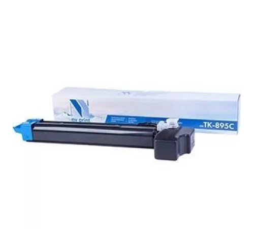 -/ Тонер-картридж NVP NV-TK-895 Cyan для Kyocera FS-C8020MFP/ FS-C8025MFP/ FS-C8520MFP/ FS-C8525MFP (6000k)