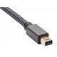 Адаптер/ Адаптер miniDP --> HDMI-F 0.15м , оплетка, 4K@60Hz, Telecom (TA565)
