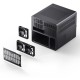 Корпус без блока питания/ Case JONSBO N5, Mini-Tower, 3x120mm, 1xUSB-A 3.0 + 1xUSB-C 3.2, E-ATX, ATX, mATX, mITX Black
