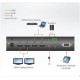 Матричный коммутатор с извлекателем звука ATEN 2 x 2 True 4K HDMI Matrix Switch with Audio De-Embedder