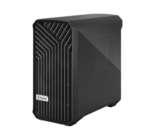 Корпус ПК без блока питания/ Case Fractal Design Torrent Compact TG Dark Tint, Midi-Tower, 2x180mm, 2xUSB-A 3.2 + 1xUSB 3.2 Type-C E-ATX, SSI-CEB, ATX, mATX, mITX Black
