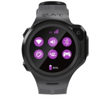 Детские умные часы телефон Elari Kidphone 4GR (KP-4GR) черные