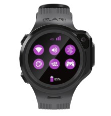 Детские умные часы телефон Elari Kidphone 4GR (KP-4GR) черные